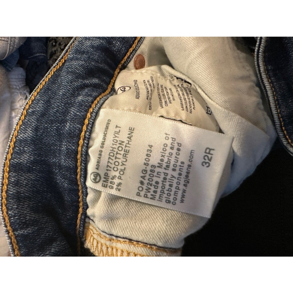 Women's Adriano Goldschmied AG Farrah skinny Jeans, Denim, 32R, Blue - Picture 8 of 8